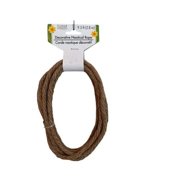 Floral Garden Decorative Nautical Rope 9.5 Ft (2.8 M) - Picture 3 of 6